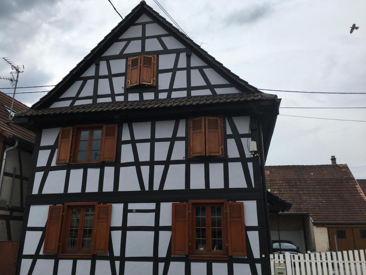 Bienvenue En Alsace Appartement Huttenheim Buitenkant foto